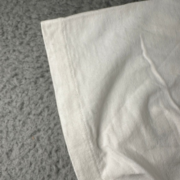 Vtg Apple Macintosh T-Shirt Mens XL White Graphic Back Print 90s Hanes Rare - Picture 8 of 12